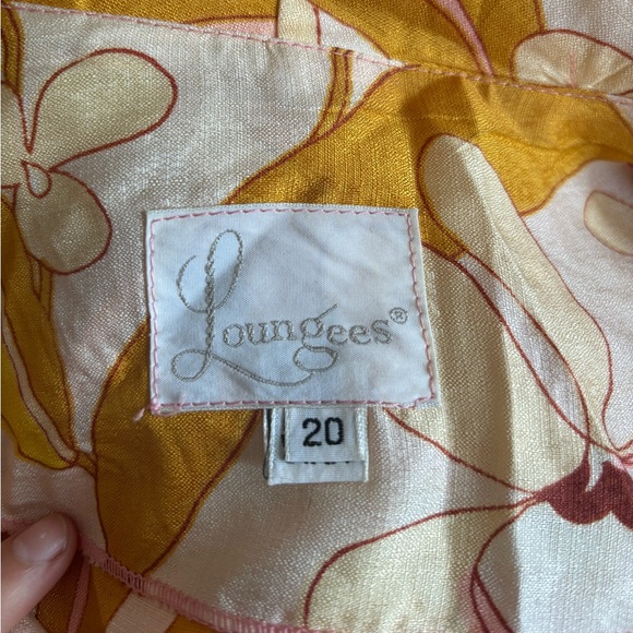 loungee vintage dress with paisley pucci esque print #retro 60s - Picture 5 of 8